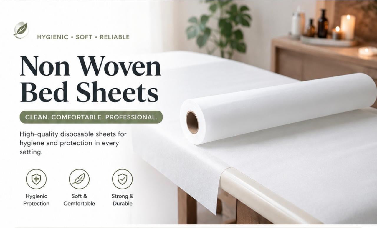 Non-Woven Disposable Couch Sheets 60x60 cm – 167 Sheets