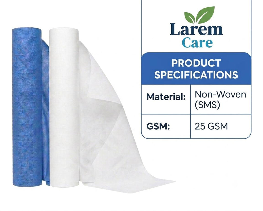Non-Woven Disposable Bed Rolls 80x180 cm – 100 Sheets