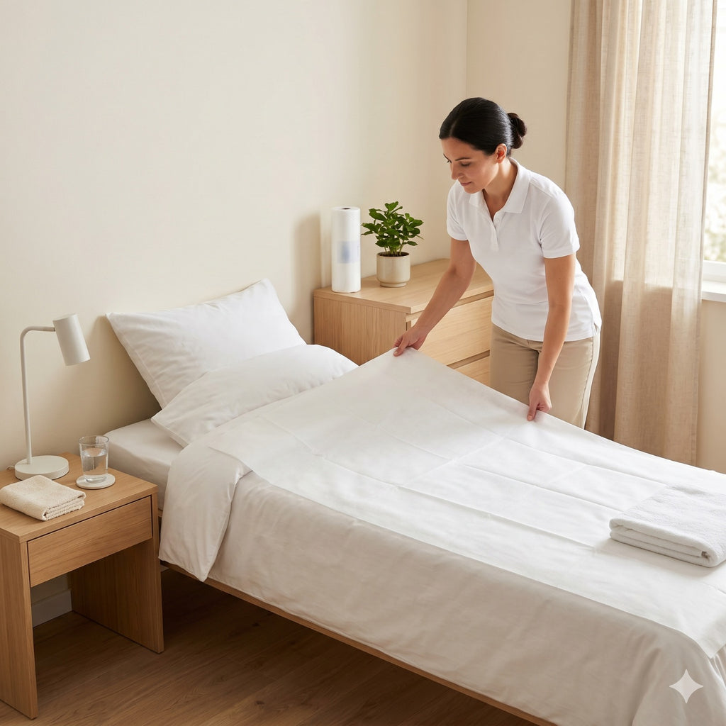 Non-Woven Disposable Bed Rolls 80x180 cm – 100 Sheets
